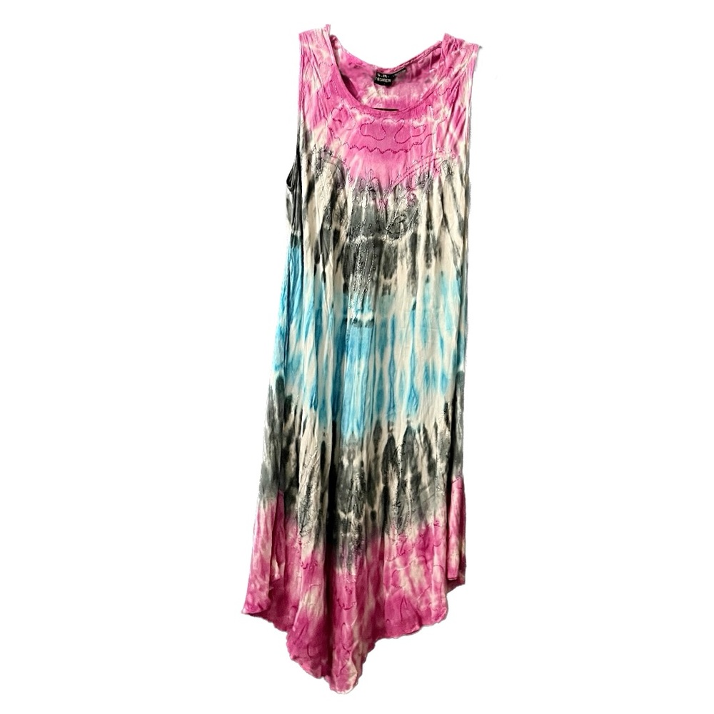 Boho 🌟Vibrant Color Sleeveless Dress